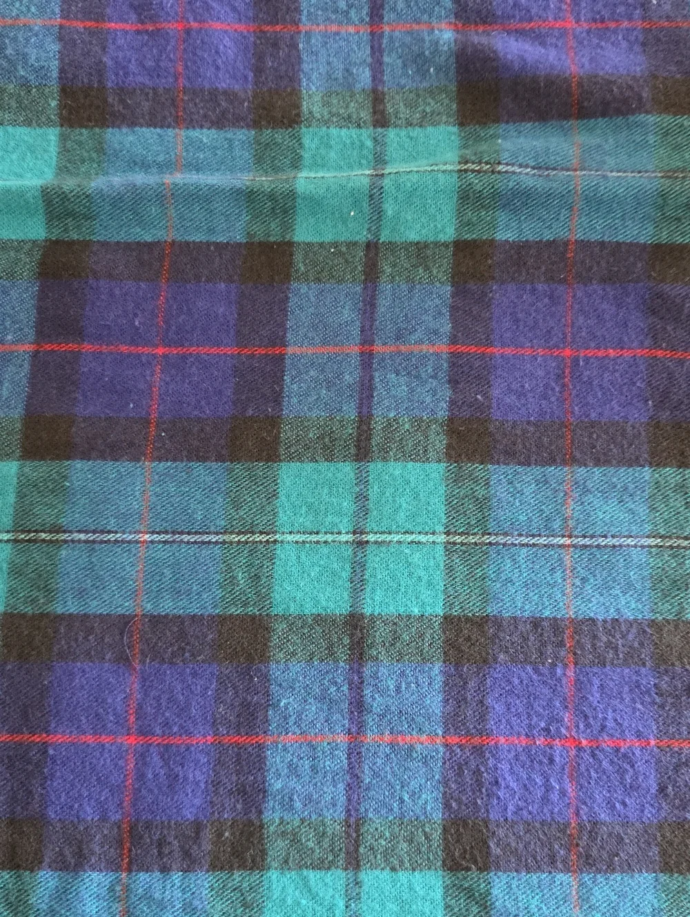 Stripe Vintage Flannel Sewing Fabric what will